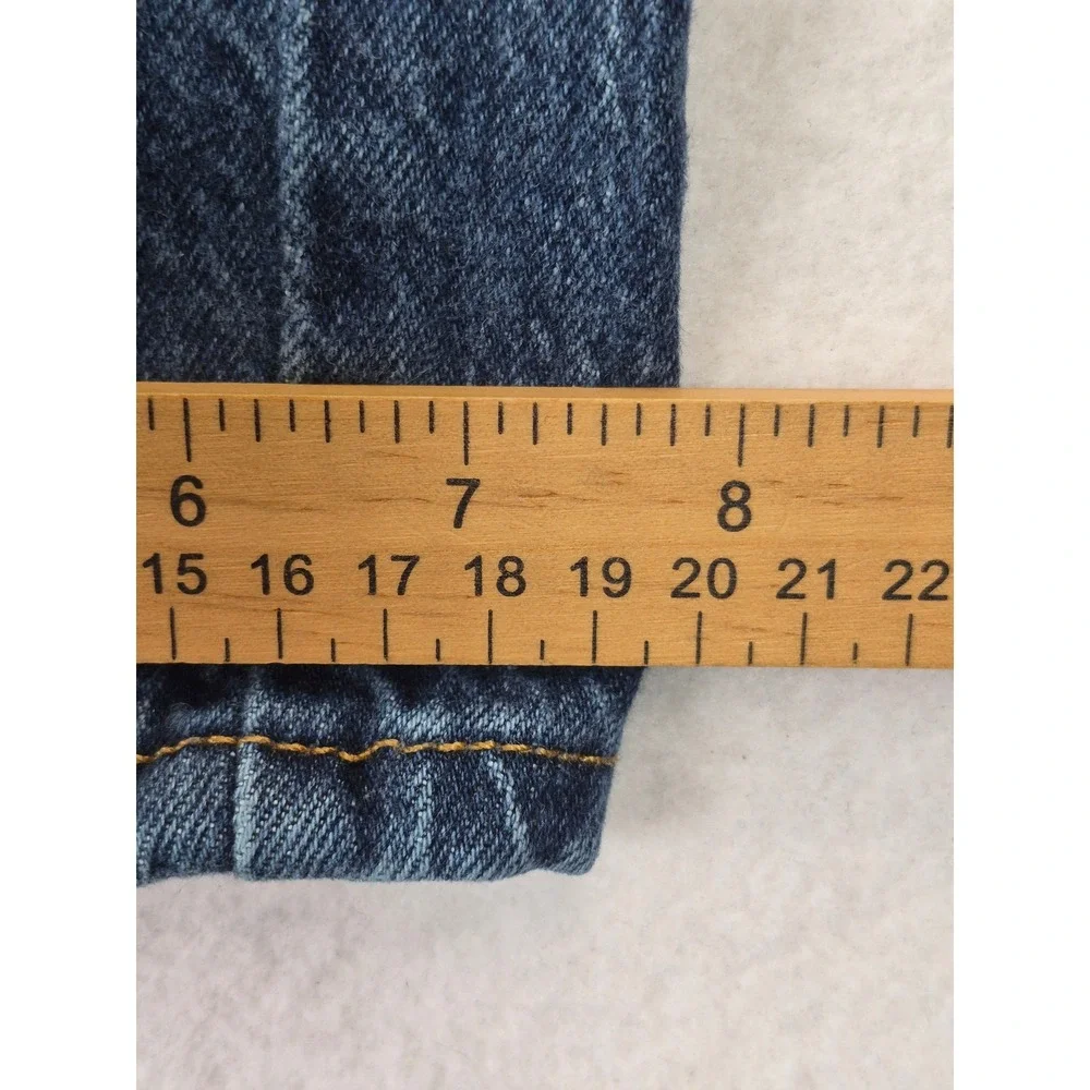 Levi's 505 Regular Fit Jeans Men's 34x32 Blue Straight Leg Medium Wash